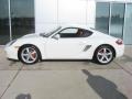 2007 Carrara White Porsche Cayman S  photo #2