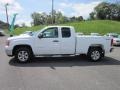 2008 Summit White GMC Sierra 1500 SLE Extended Cab 4x4  photo #4