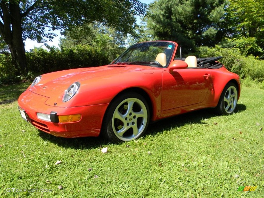 Guards Red 1997 Porsche 911 Carrera Cabriolet Exterior Photo #53295786