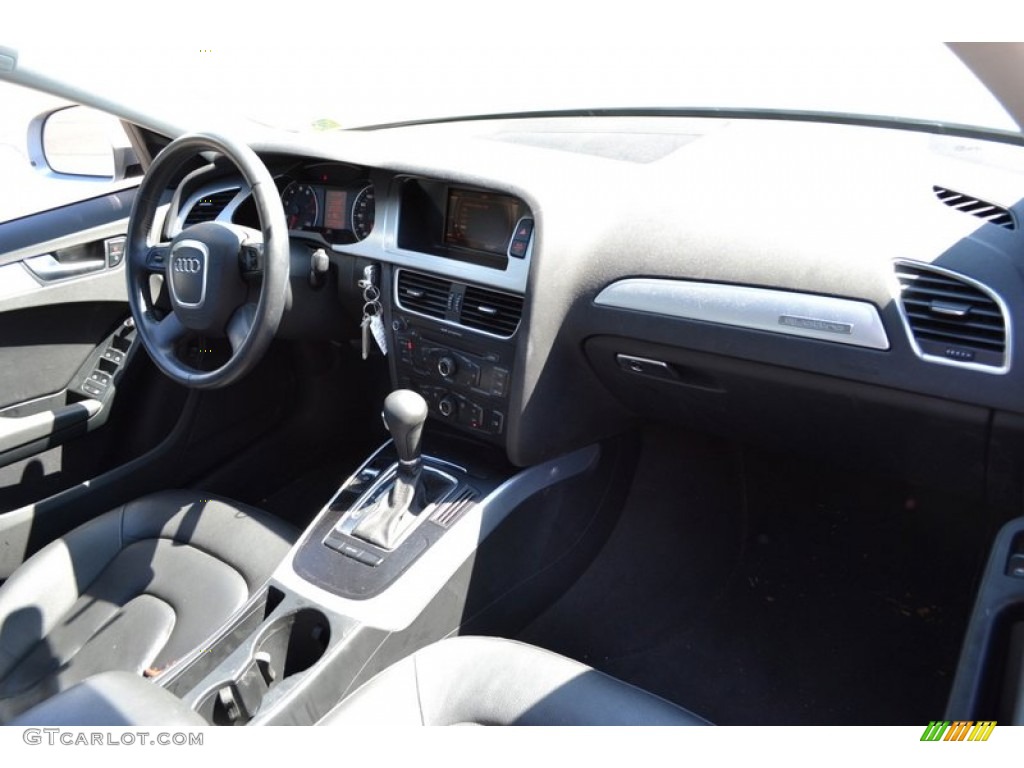 2009 A4 2.0T Premium quattro Sedan - Ice Silver Metallic / Black photo #11