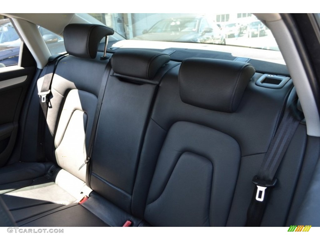 2009 A4 2.0T Premium quattro Sedan - Ice Silver Metallic / Black photo #14