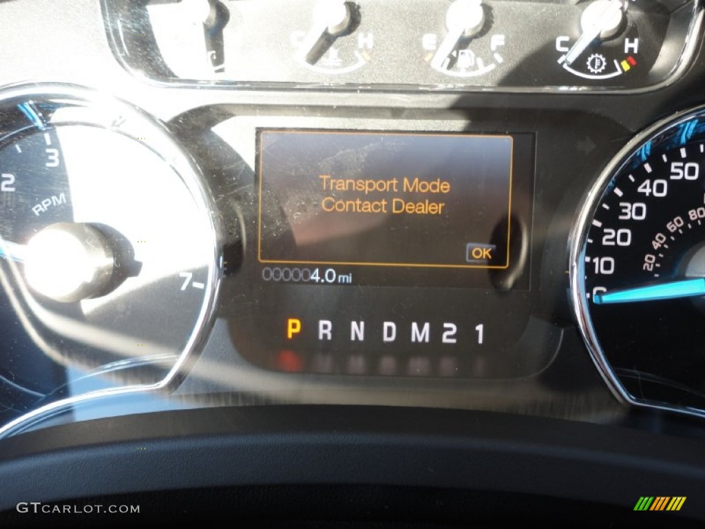 2011 F150 Lariat SuperCrew 4x4 - Oxford White / Black photo #19
