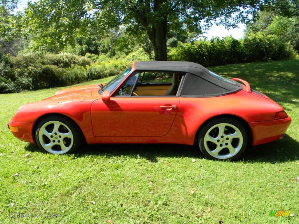 Guards Red 1997 Porsche 911 Carrera Cabriolet Exterior Photo #53296212