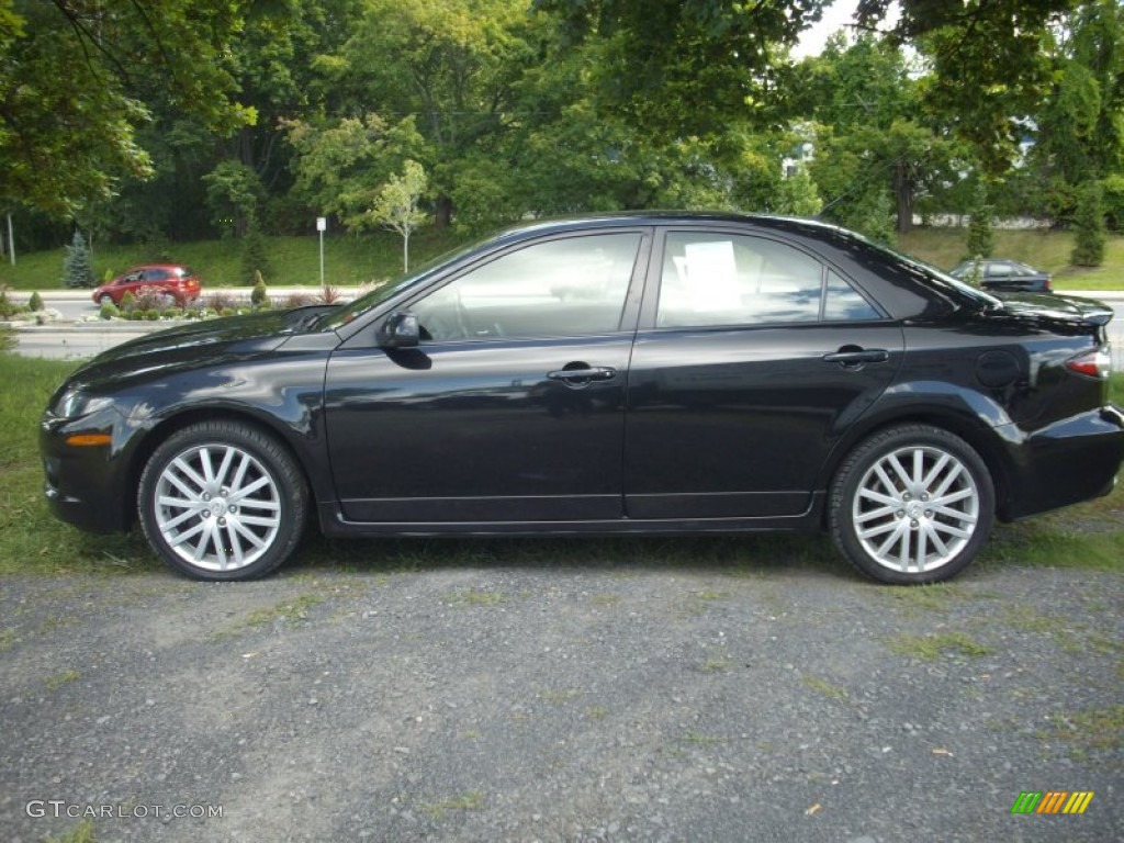 2007 MAZDA6 MAZDASPEED6 Sport - Black Mica / Black photo #2