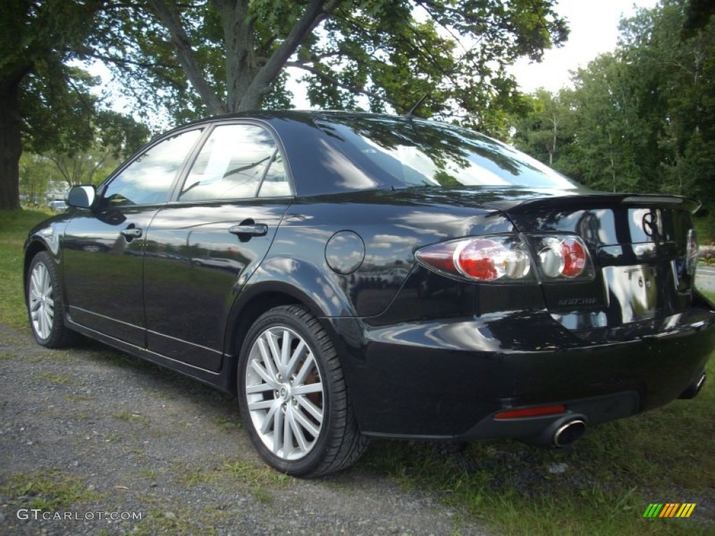 2007 MAZDA6 MAZDASPEED6 Sport - Black Mica / Black photo #3