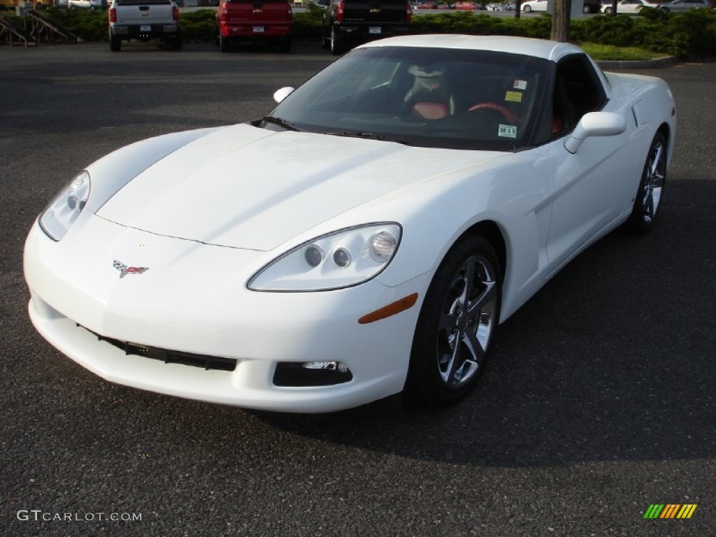 Arctic White 2009 Chevrolet Corvette Coupe Exterior Photo #53296320