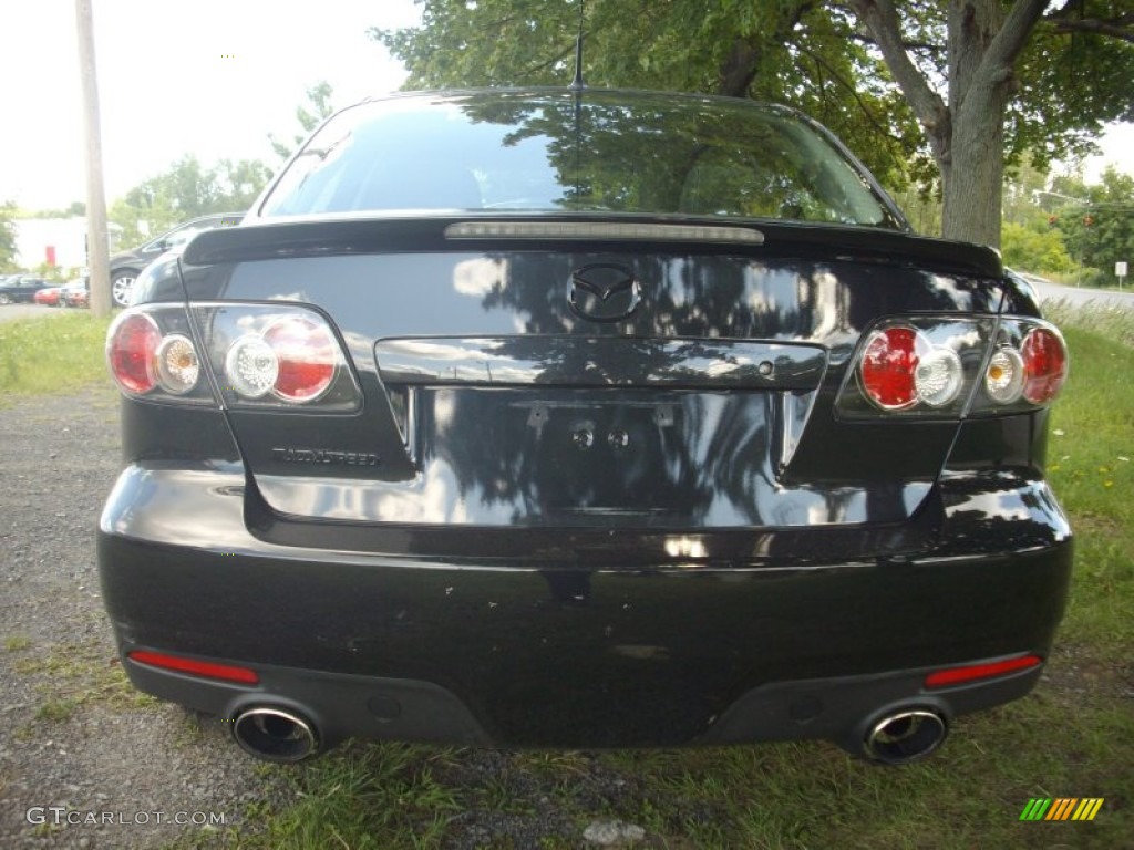 2007 MAZDA6 MAZDASPEED6 Sport - Black Mica / Black photo #5