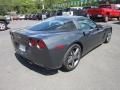 Cyber Gray Metallic 2009 Chevrolet Corvette Coupe Exterior