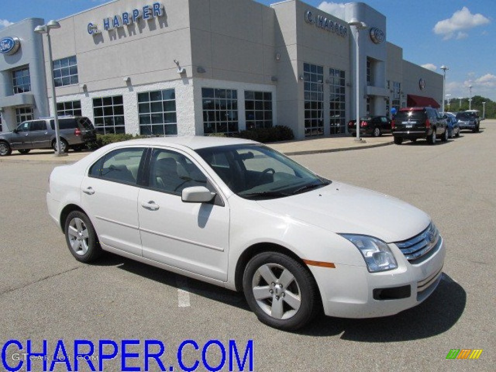 2008 Fusion SE - White Suede / Camel photo #1