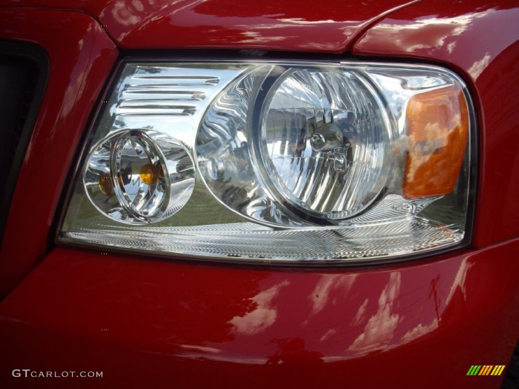 2006 F150 STX SuperCab 4x4 - Bright Red / Medium Flint photo #6