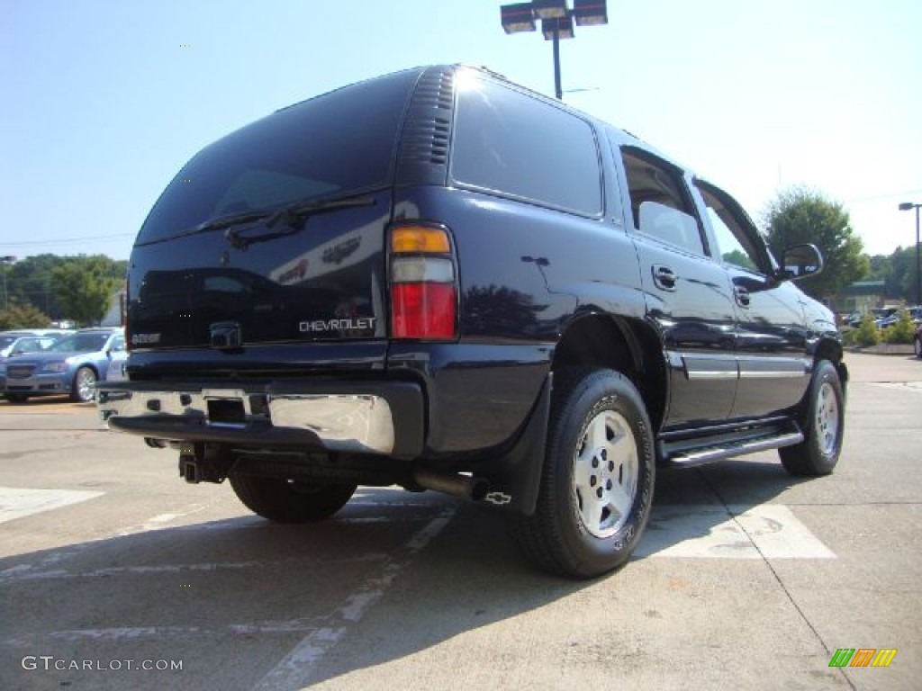 2004 Tahoe LT 4x4 - Dark Blue Metallic / Gray/Dark Charcoal photo #5