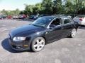 Brilliant Black 2008 Audi A4 2.0T quattro Sedan Exterior