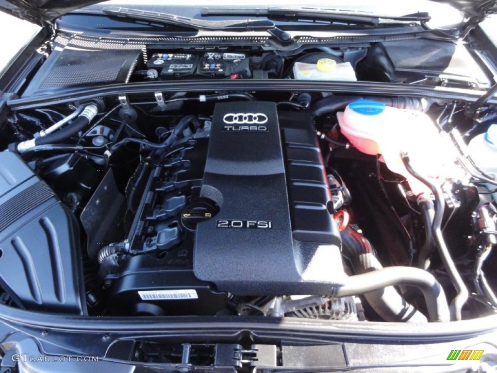 2008 Audi A4 2.0T quattro Sedan 2.0 Liter FSI Turbocharged DOHC 16-Valve VVT 4 Cylinder Engine Photo #53299995