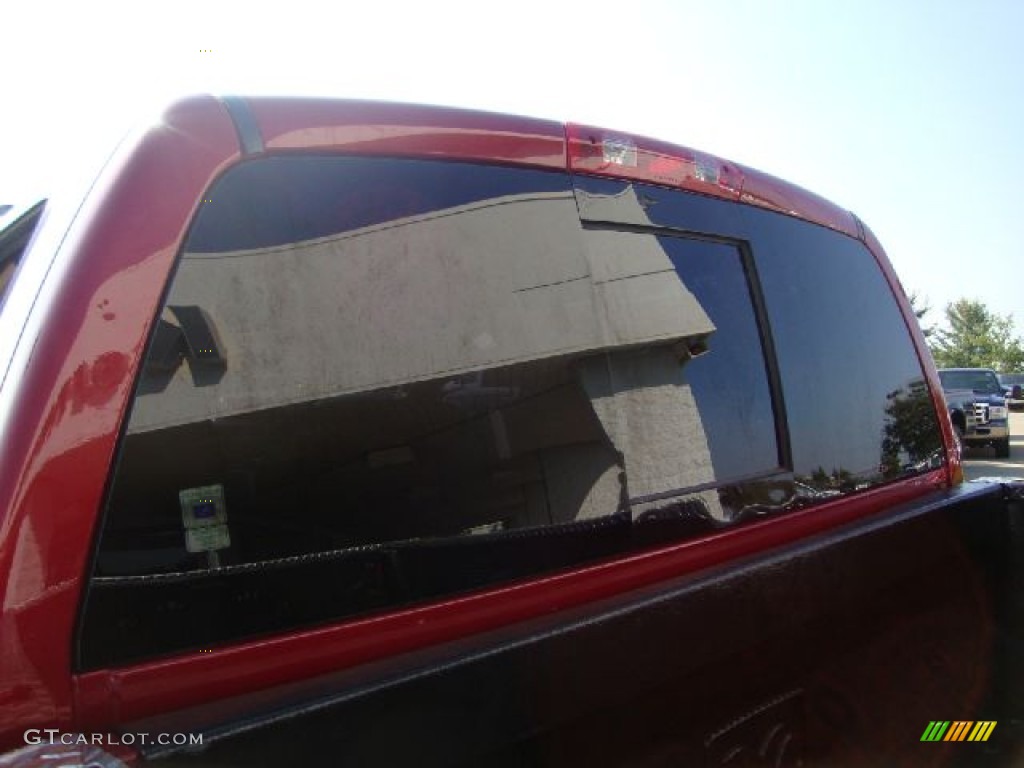 2007 Ram 3500 SLT Quad Cab Dually - Inferno Red Crystal Pearl / Medium Slate Gray photo #33
