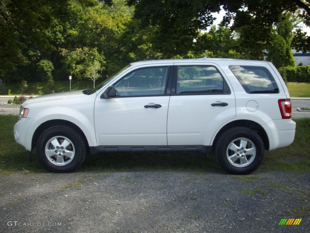 White Suede 2009 Ford Escape XLS Exterior Photo #53300229