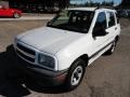White 2002 Chevrolet Tracker 4WD Hard Top Exterior