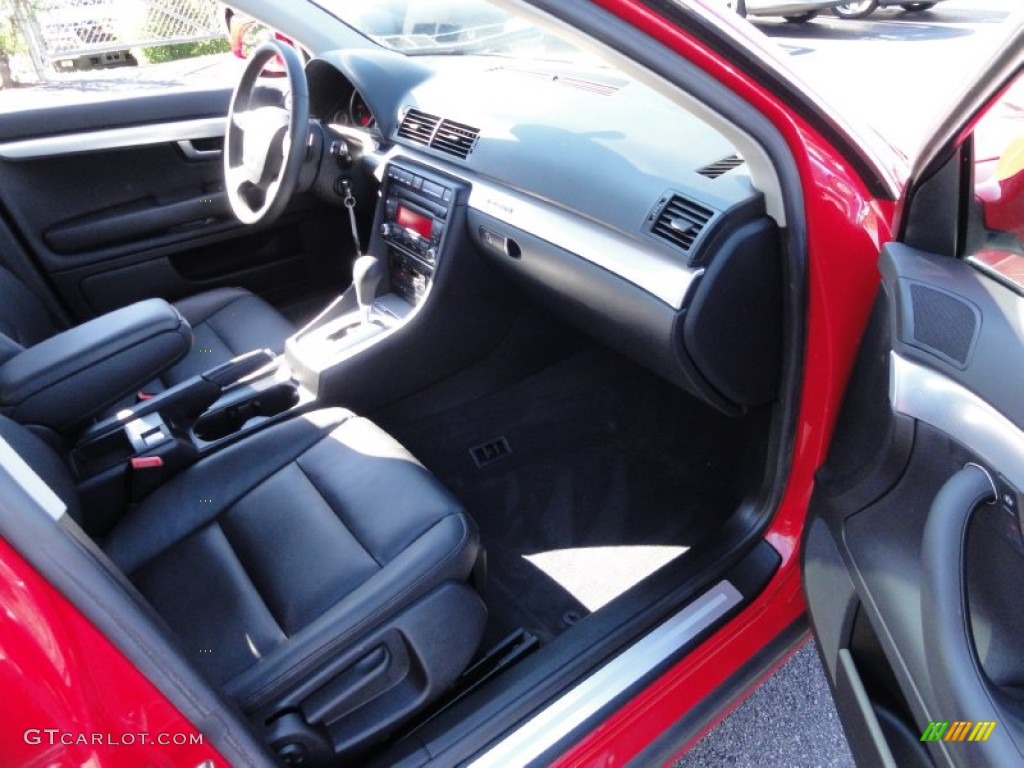 2008 A4 2.0T quattro Sedan - Brilliant Red / Black photo #18