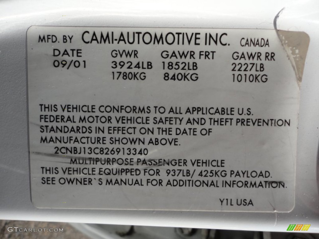 2002 Tracker 4WD Hard Top - White / Medium Gray photo #20