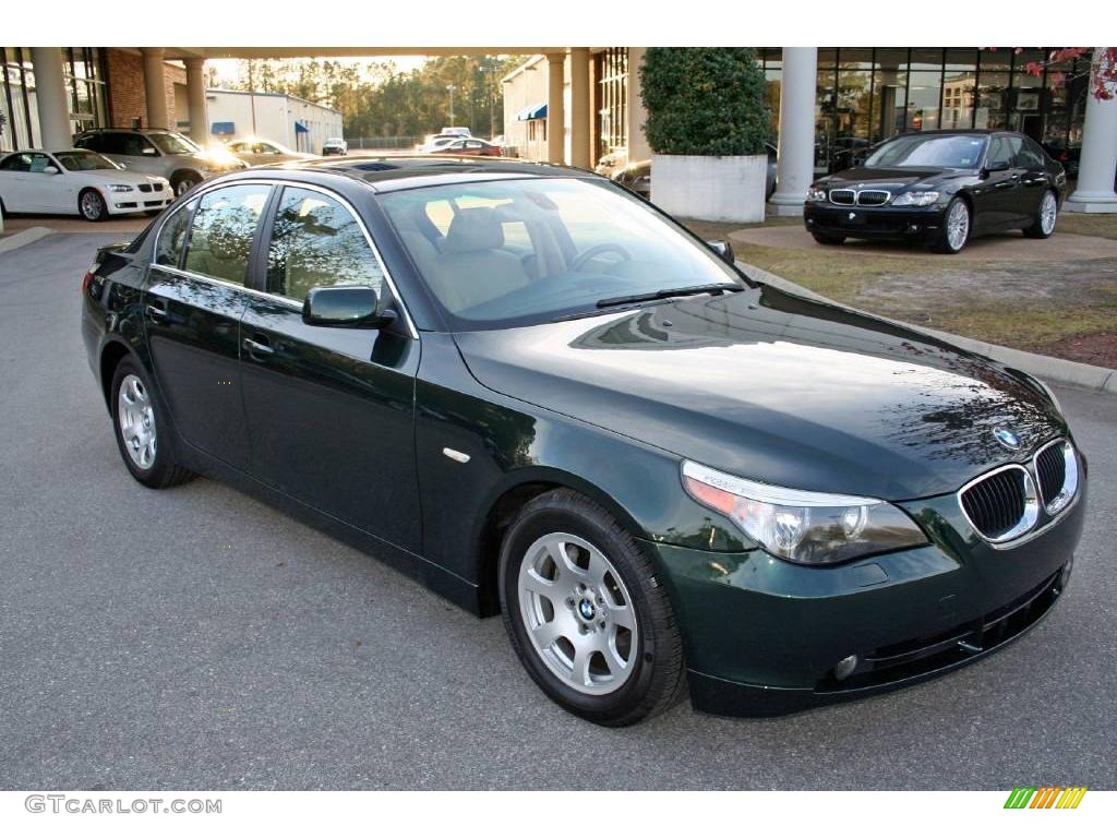 Oxford Green Metallic BMW 5 Series