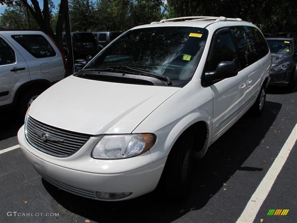 Stone White 2004 Chrysler Town & Country Limited Exterior Photo #53301384