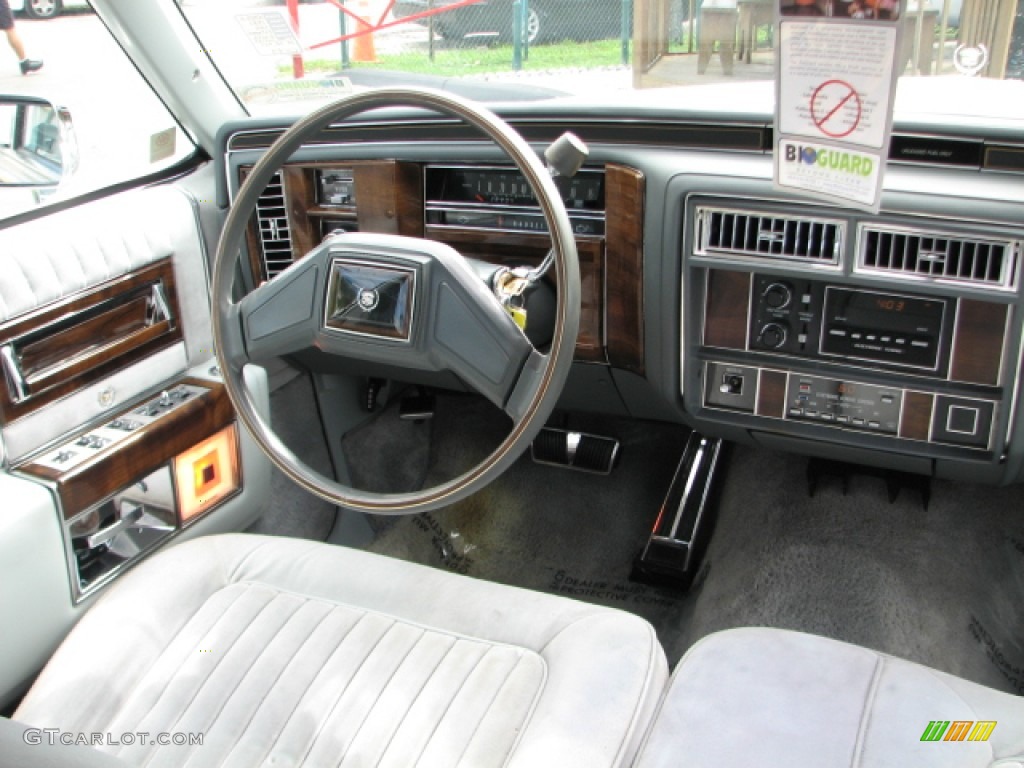 1987 Cadillac Brougham Standard Brougham Model Gray Dashboard Photo #53301627