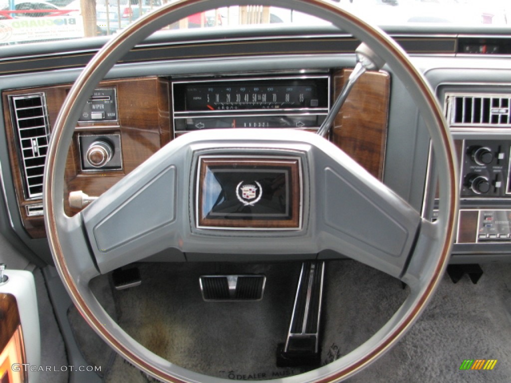 1987 Cadillac Brougham Standard Brougham Model Steering Wheel Photos