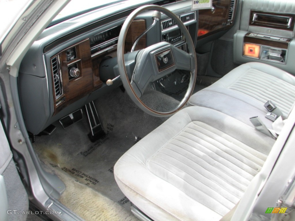 Gray Interior 1987 Cadillac Brougham Standard Brougham Model Photo #53301672