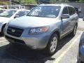 2007 Platinum Sage Hyundai Santa Fe SE  photo #2