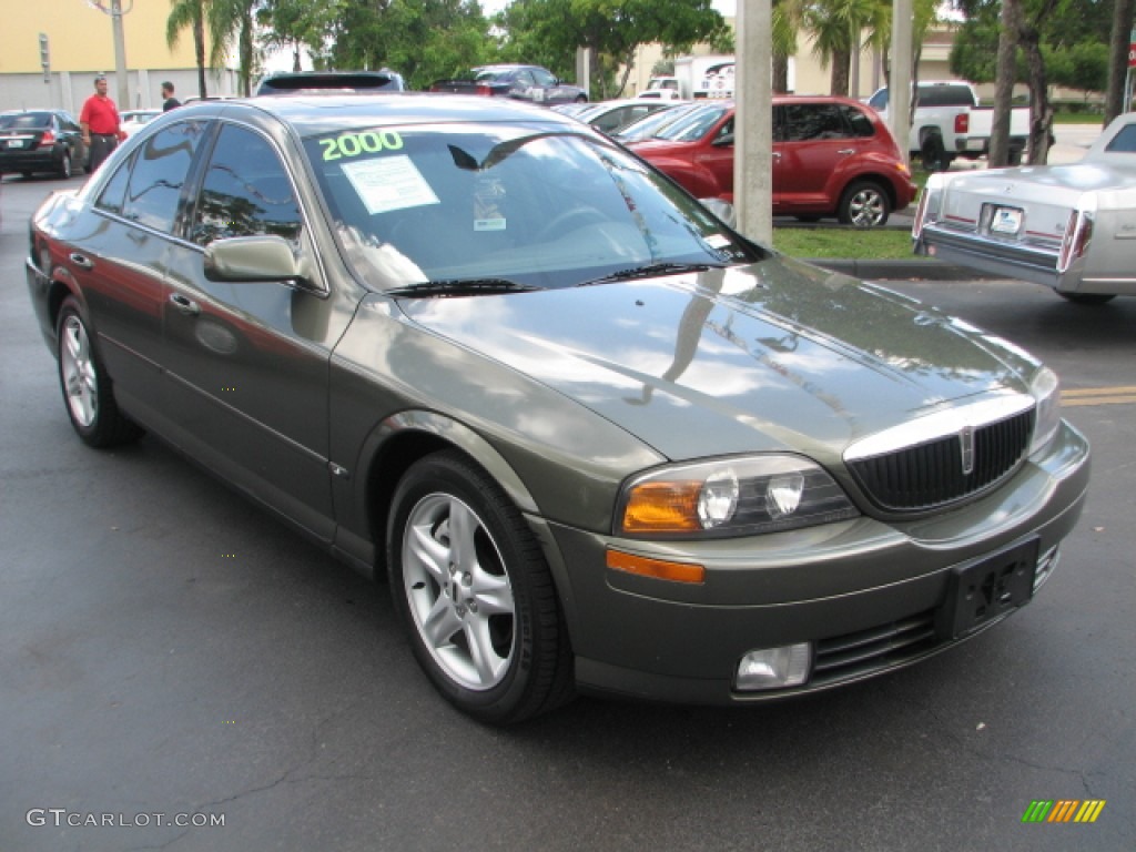 2000 LS V8 - White Pearlescent Tricoat / Medium Parchment photo #1