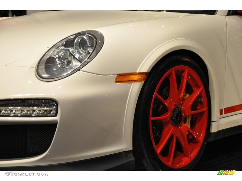 2011 911 GT3 RS - Carrara White/Guards Red / Black photo #2