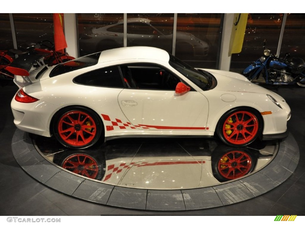 Carrara White/Guards Red 2011 Porsche 911 GT3 RS Exterior Photo #53303808