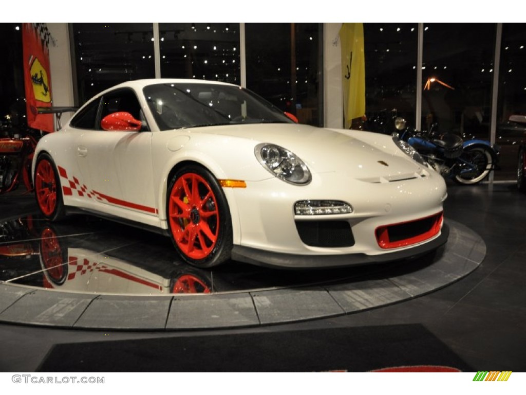 2011 911 GT3 RS - Carrara White/Guards Red / Black photo #29