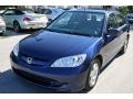 2005 Eternal Blue Pearl Honda Civic Hybrid Sedan  photo #3