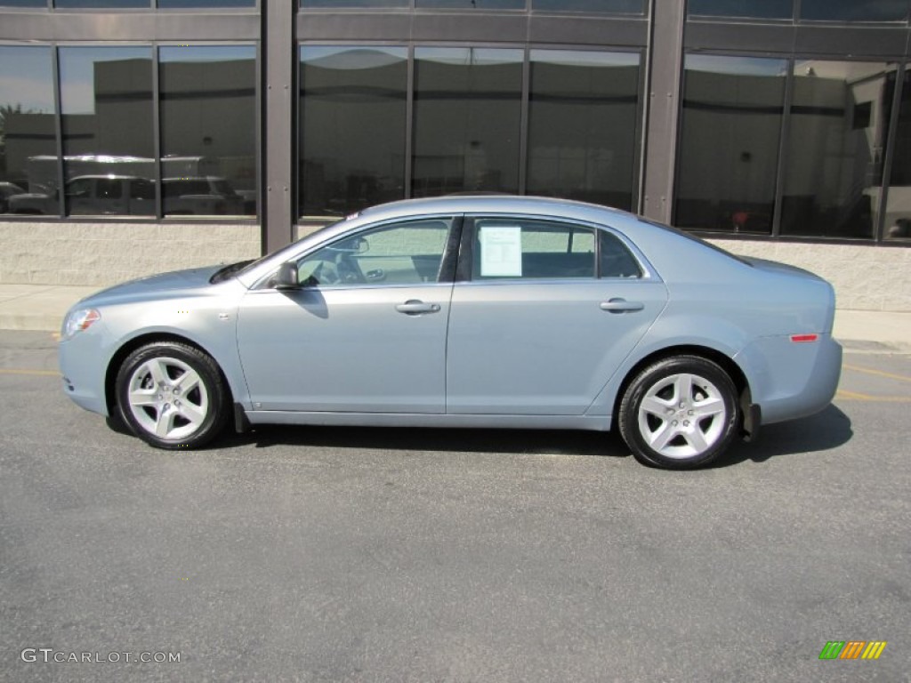 Golden Pewter Metallic 2008 Chevrolet Malibu LS Sedan Exterior Photo #53304045