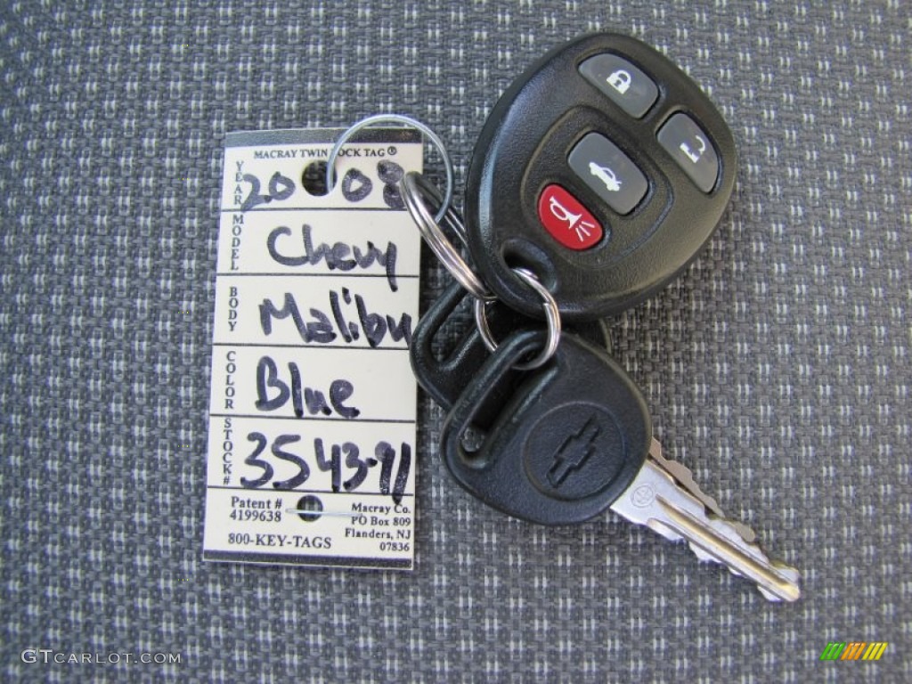 2008 Chevrolet Malibu LS Sedan Keys Photo #53304522