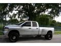 2003 Bright Silver Metallic Dodge Ram 3500 SLT Quad Cab 4x4 Dually  photo #2