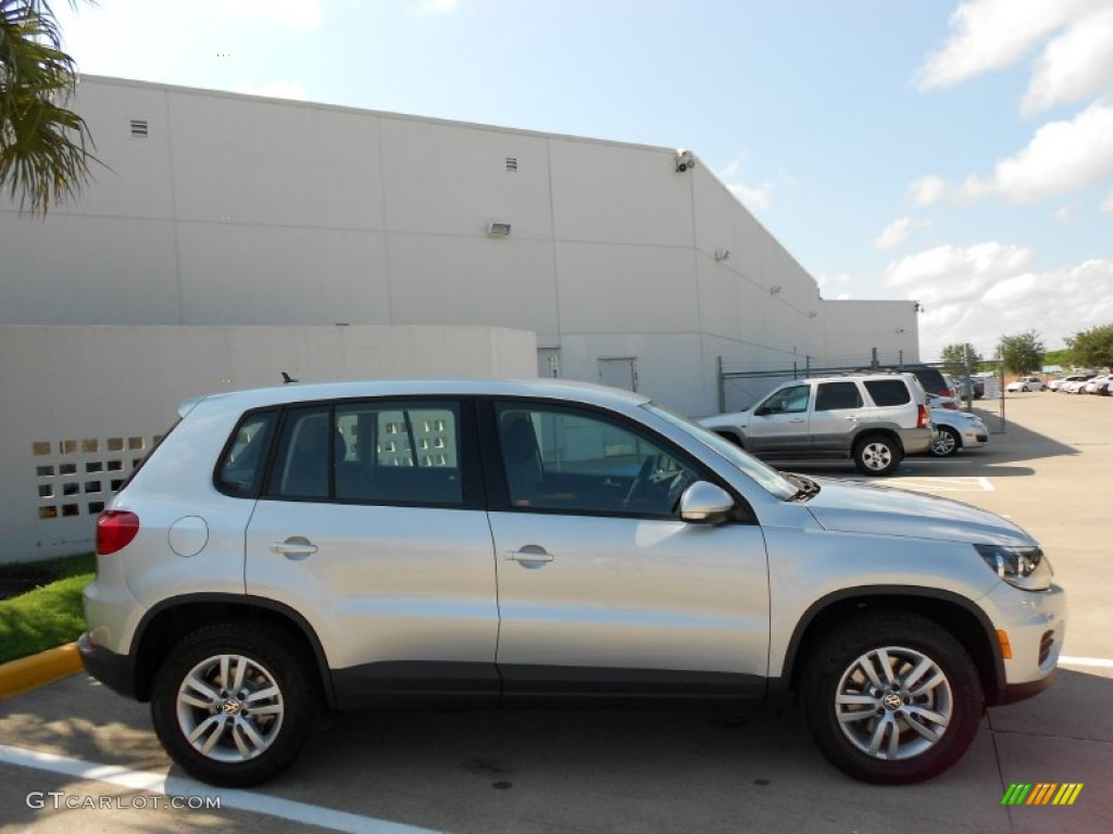 Reflex Silver Metallic 2012 Volkswagen Tiguan S Exterior Photo #53305326