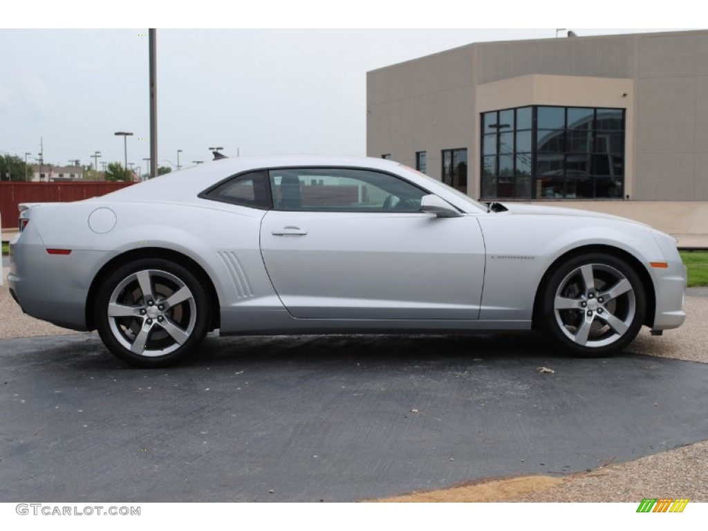 2010 Camaro SS Coupe - Silver Ice Metallic / Black photo #4