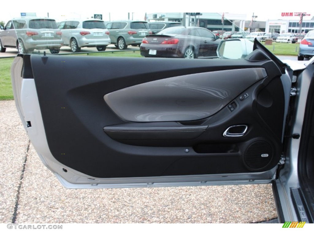 2010 Chevrolet Camaro SS Coupe Black Door Panel Photo #53307093