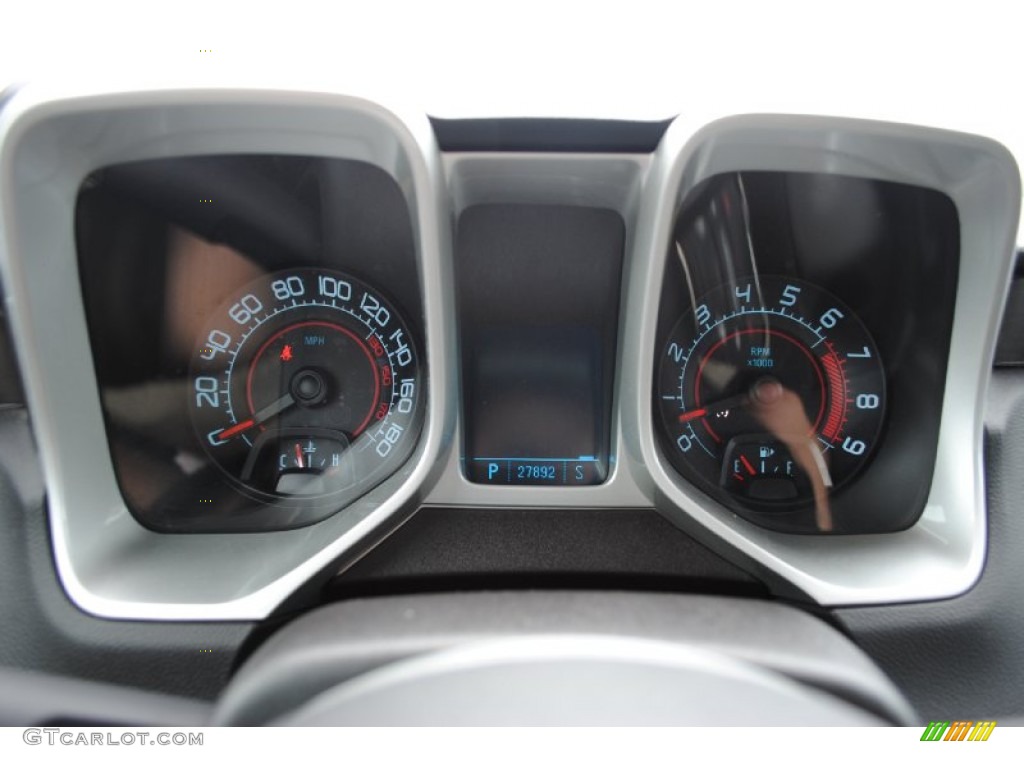2010 Chevrolet Camaro SS Coupe Gauges Photo #53307150