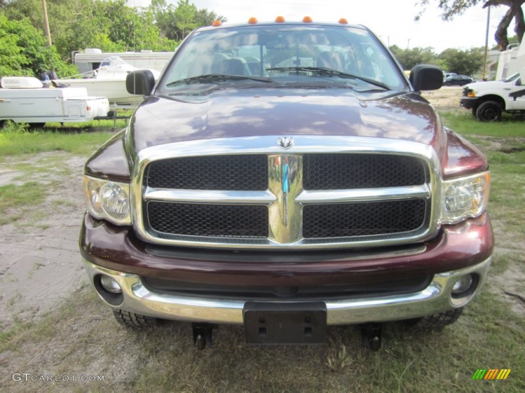 2004 Ram 2500 SLT Regular Cab 4x4 - Deep Molten Red Pearl / Dark Slate Gray photo #1