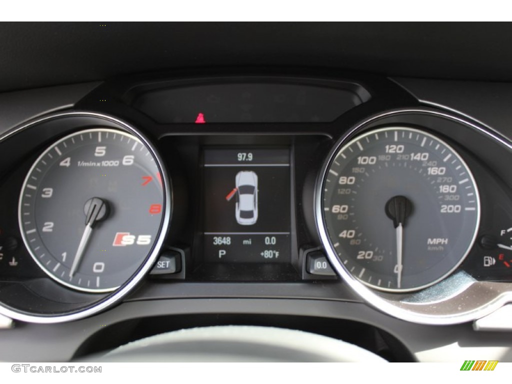 2011 Audi S5 4.2 FSI quattro Coupe Gauges Photo #53307699
