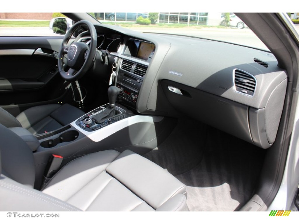 2011 S5 4.2 FSI quattro Coupe - Ice Silver Metallic / Black Silk Nappa Leather photo #25