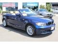 2011 Deep Sea Blue Metallic BMW 1 Series 128i Convertible  photo #3