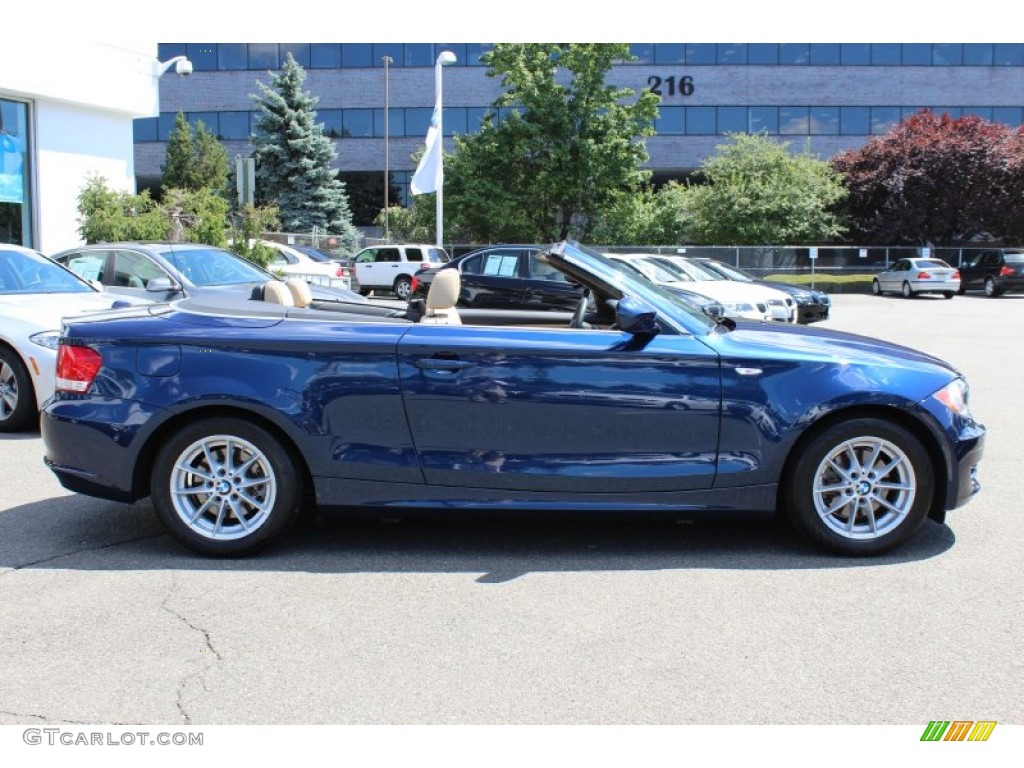 Deep Sea Blue Metallic 2011 BMW 1 Series 128i Convertible Exterior Photo #53307984
