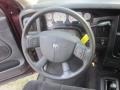 Dark Slate Gray 2004 Dodge Ram 2500 SLT Regular Cab 4x4 Steering Wheel