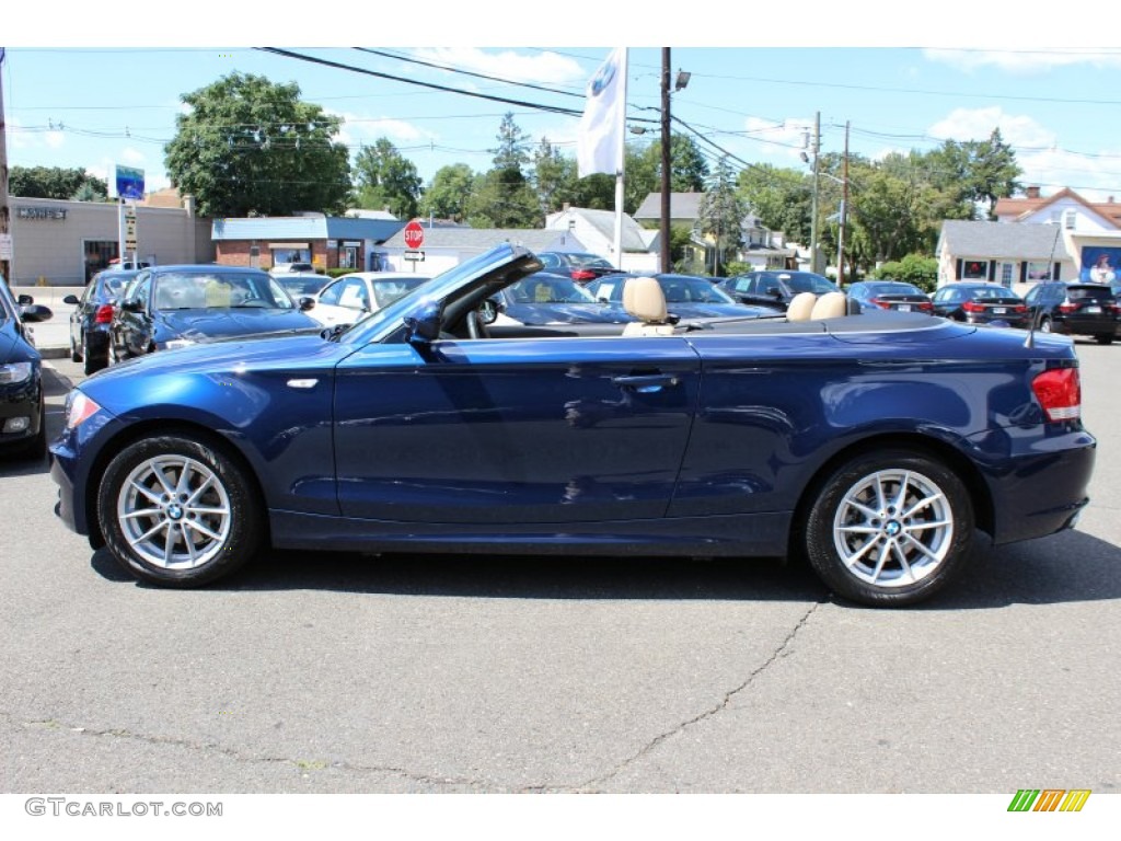 Deep Sea Blue Metallic 2011 BMW 1 Series 128i Convertible Exterior Photo #53308038
