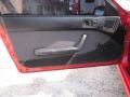 1989 Mazda RX-7 Black Interior Door Panel Photo