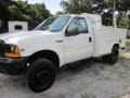 Oxford White - F450 Super Duty XL Regular Cab Utility Truck Photo No. 4