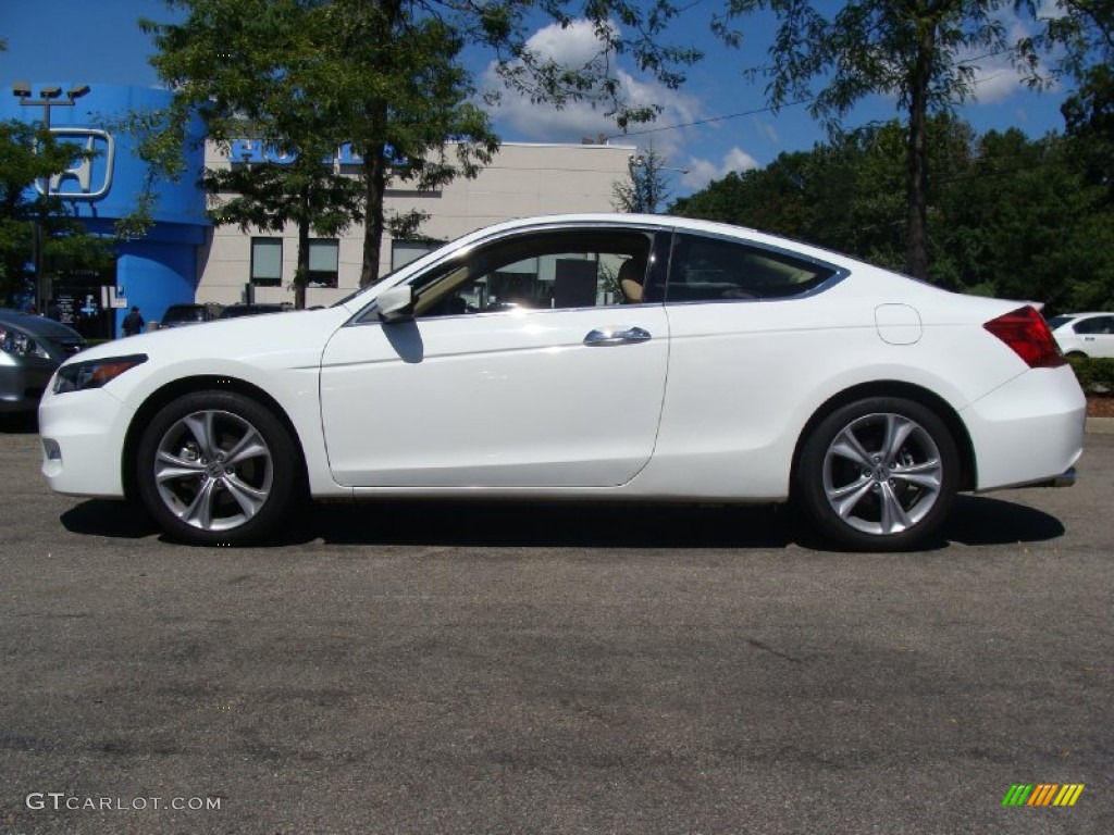Taffeta White 2011 Honda Accord EX-L V6 Coupe Exterior Photo #53309190